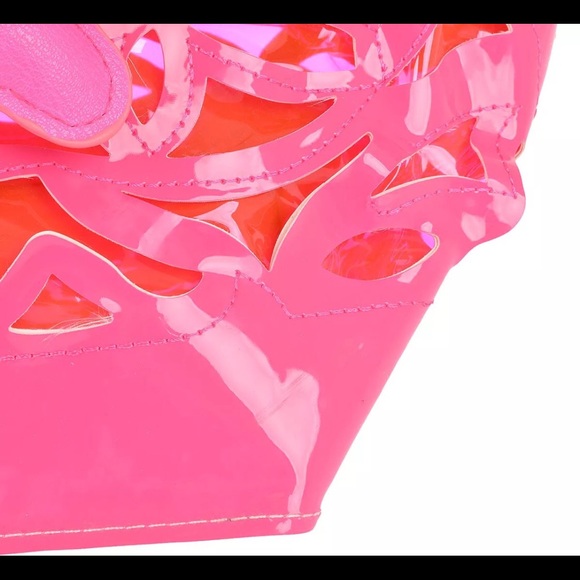 New C&G By Cleric Pink PVC Ex-Large Breach Tote - Picture 2 of 4